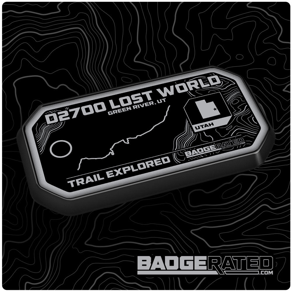 D2700 Lost World Trail Badge (Moab, UT)