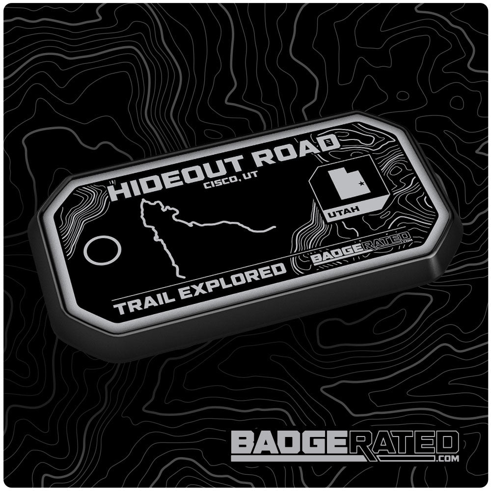 Hideout Road Trail Badge (Cisco, UT)