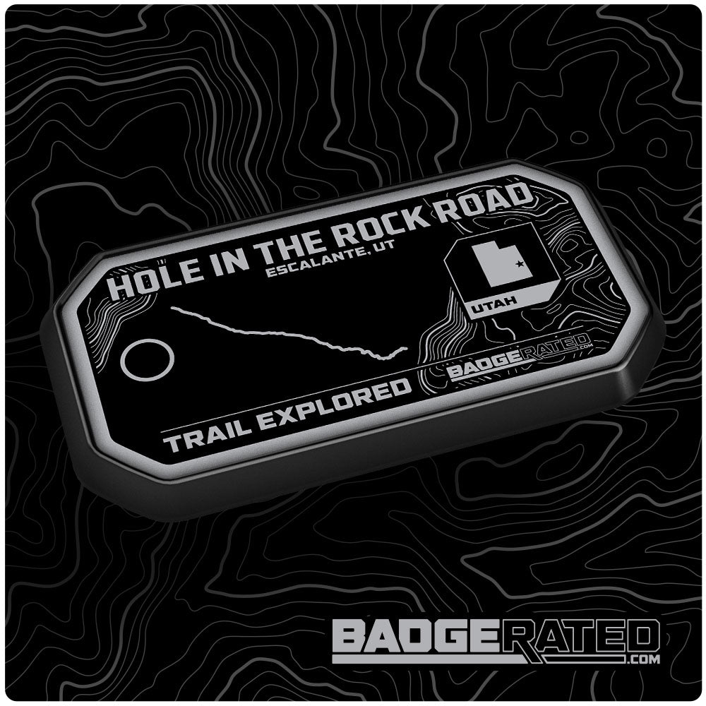 Hole in the Rock Road Trail Badge (Escalante, UT)