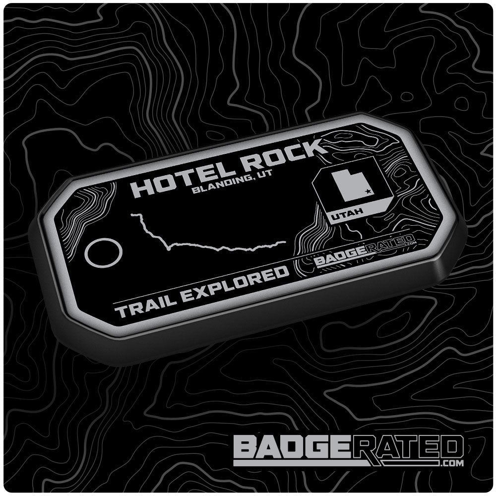 Hotel Rock Trail Badge (Blanding, UT)