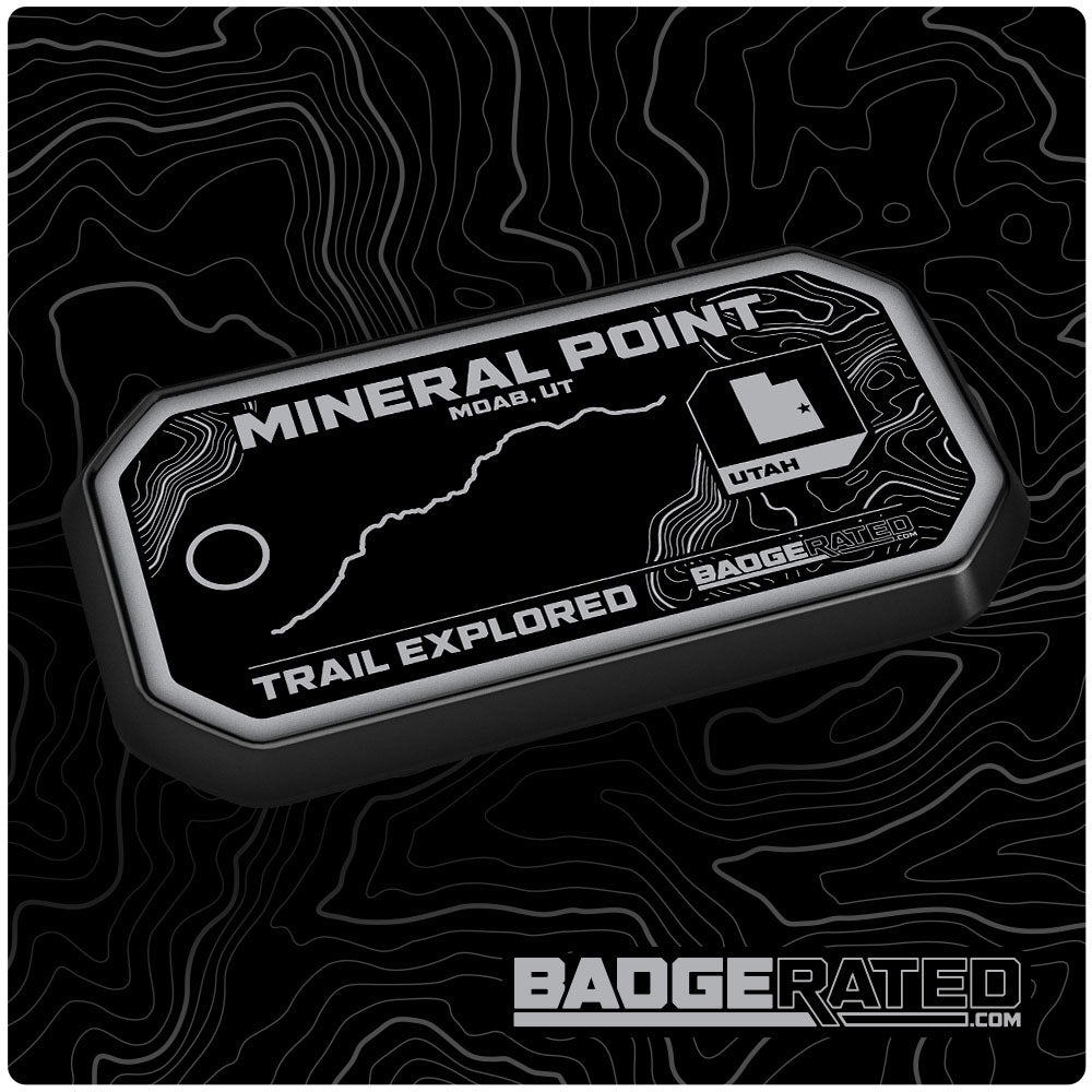 Mineral Point Trail Badge (Moab, UT)