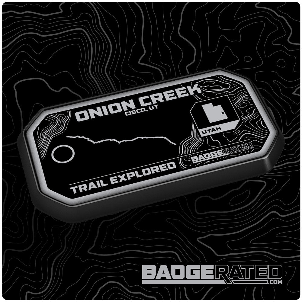 Onion Creek Trail Badge (Cisco, UT)