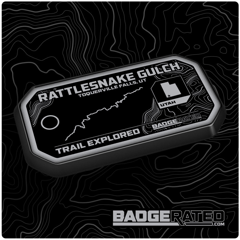 Rattlesnake Gulch Trail Badge (Toquerville Falls, UT)