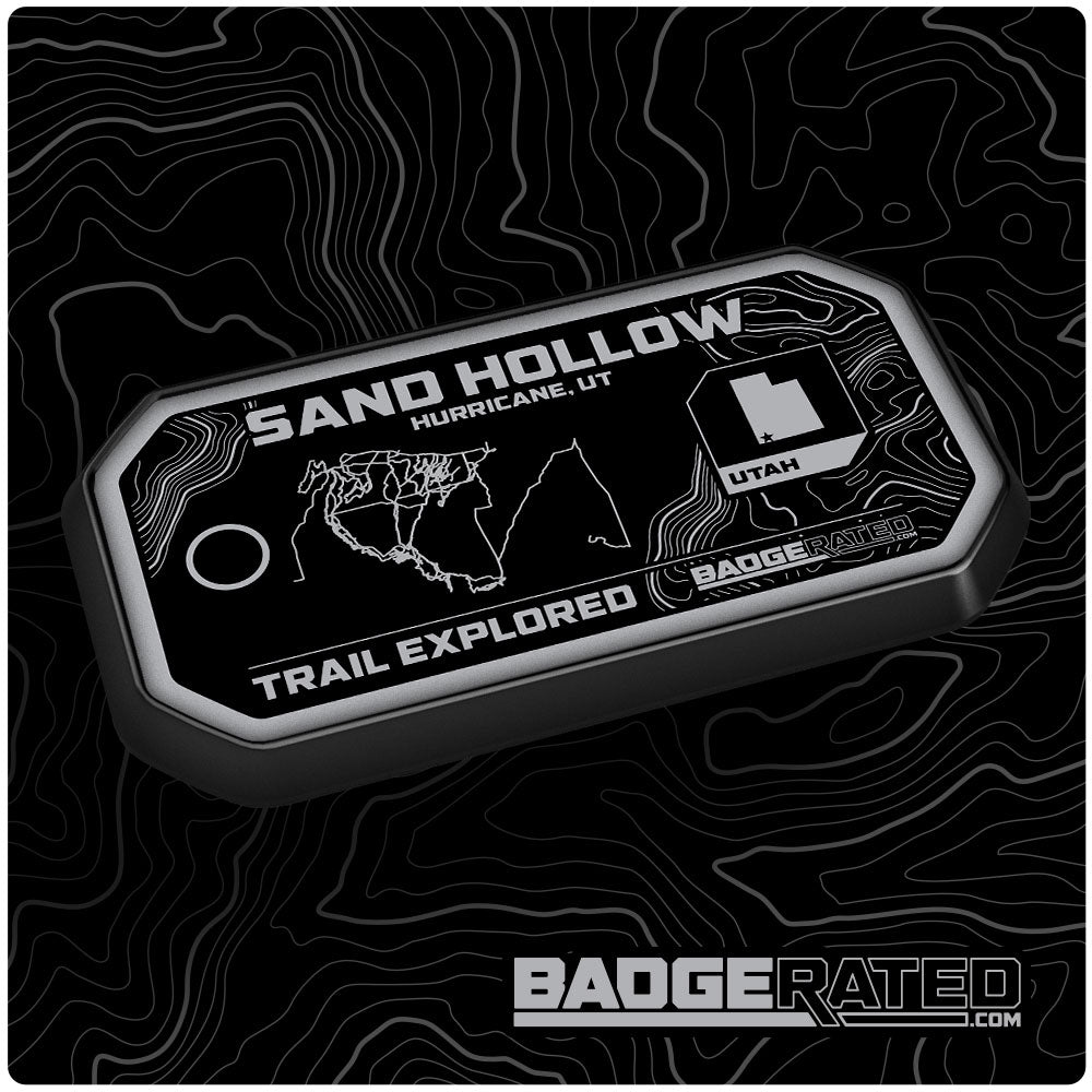 Sand Hollow Trail Badge (Hurricane, UT)