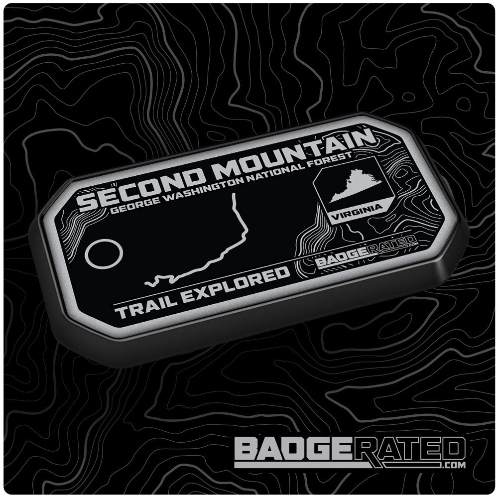 Second Mountain Trail Badge (George Washington N.F., VA)