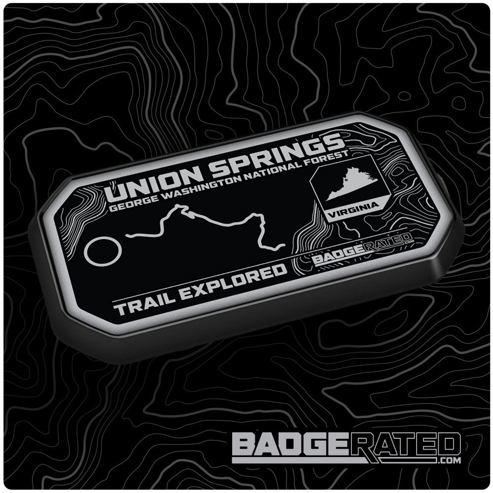 Union Springs Trail Badge (George Washington N.F., VA)