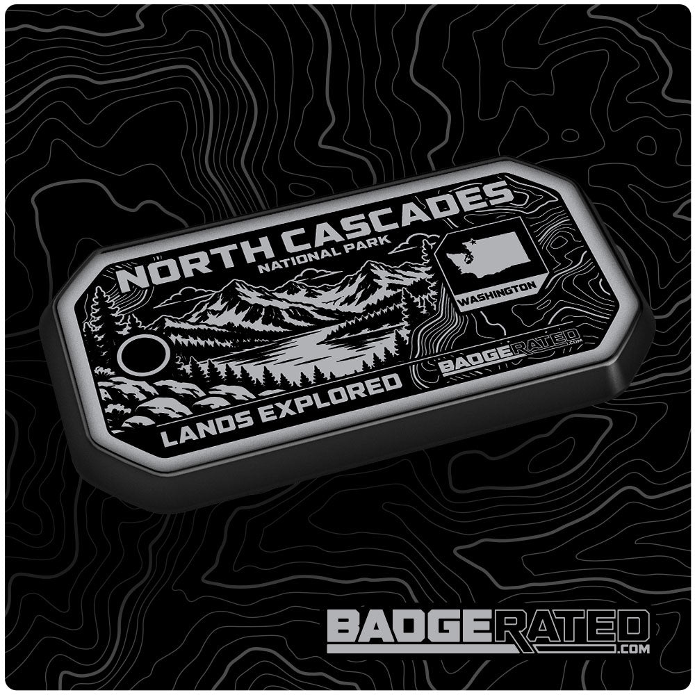 North Cascades National Park Lands Badge (Washington)