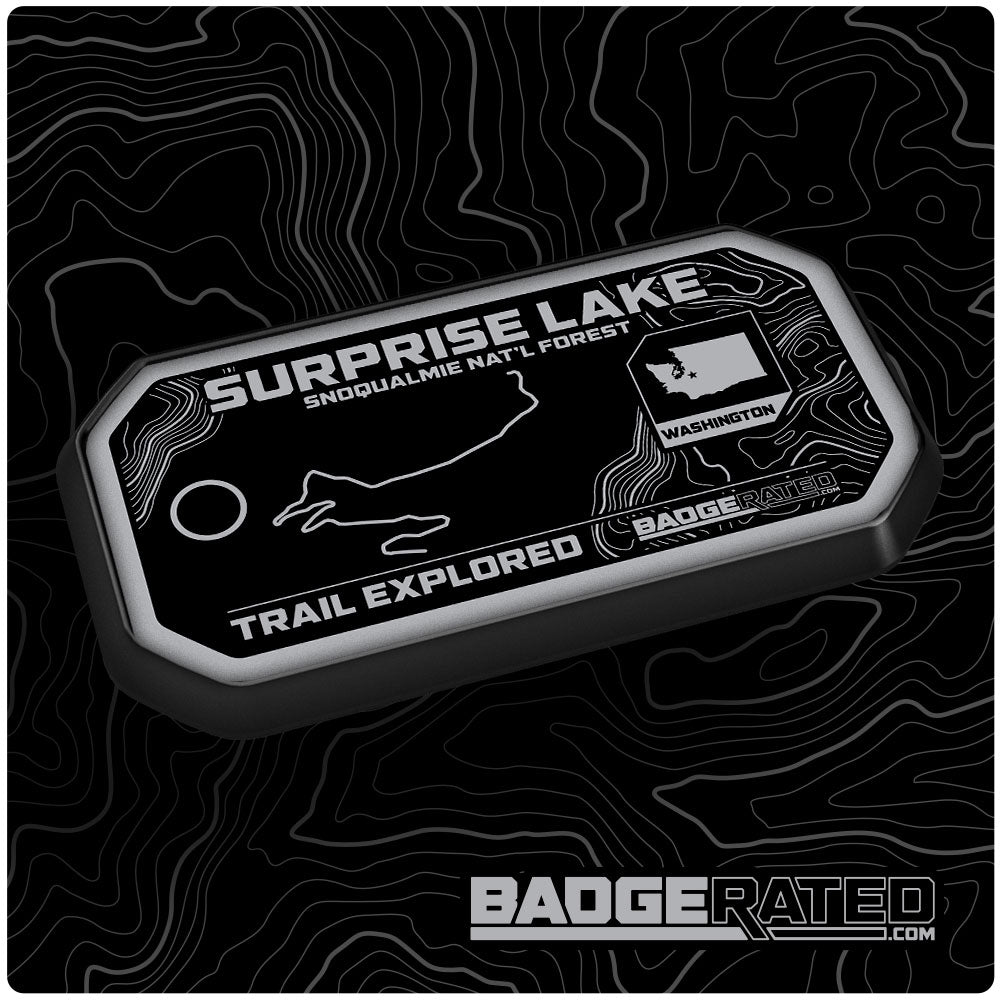 Surprise Lake Trail Badge (Snoqualmie National Forest, WA)
