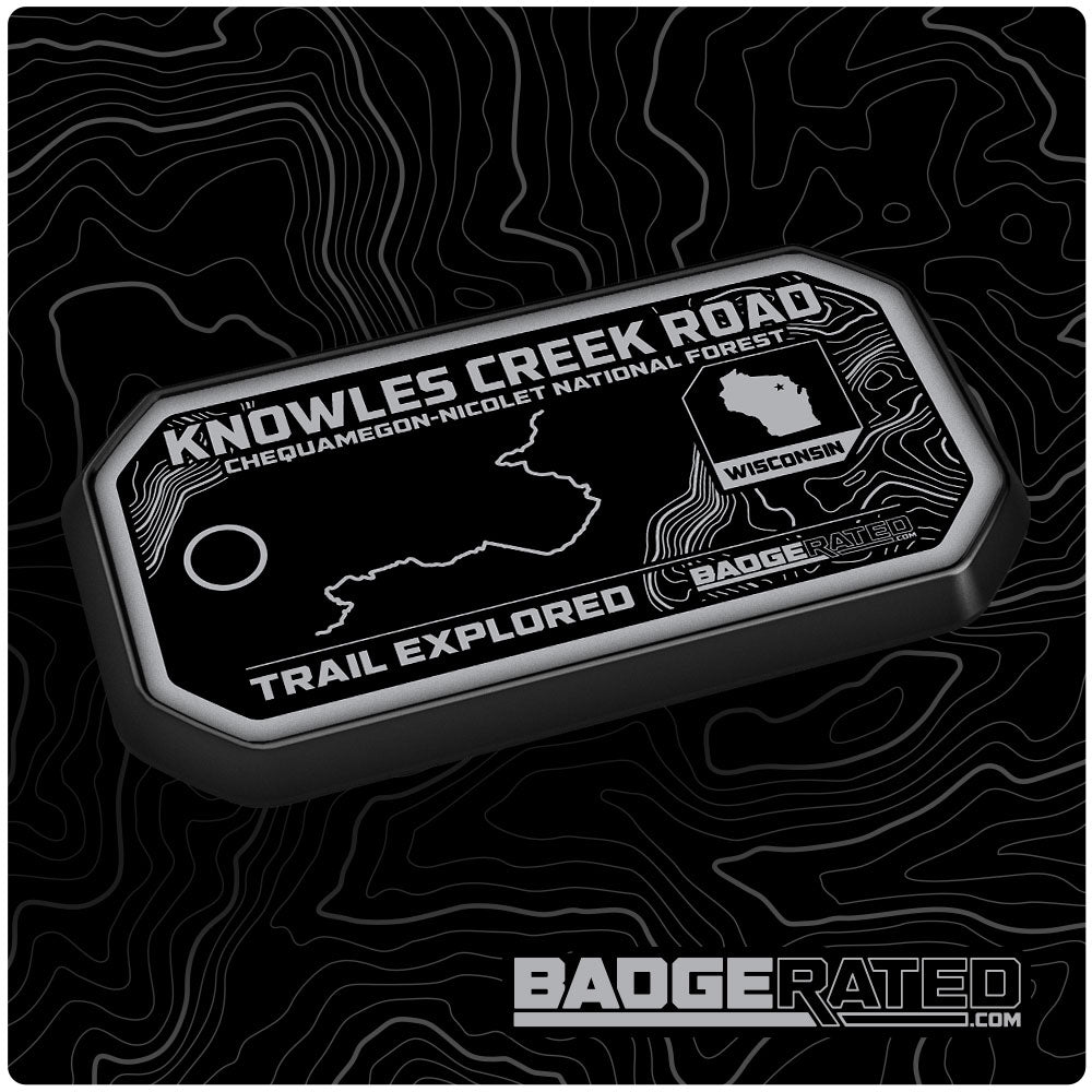 Knowles Creek Trail Badge (Chequamegon-Nicolet National Forest, WI)