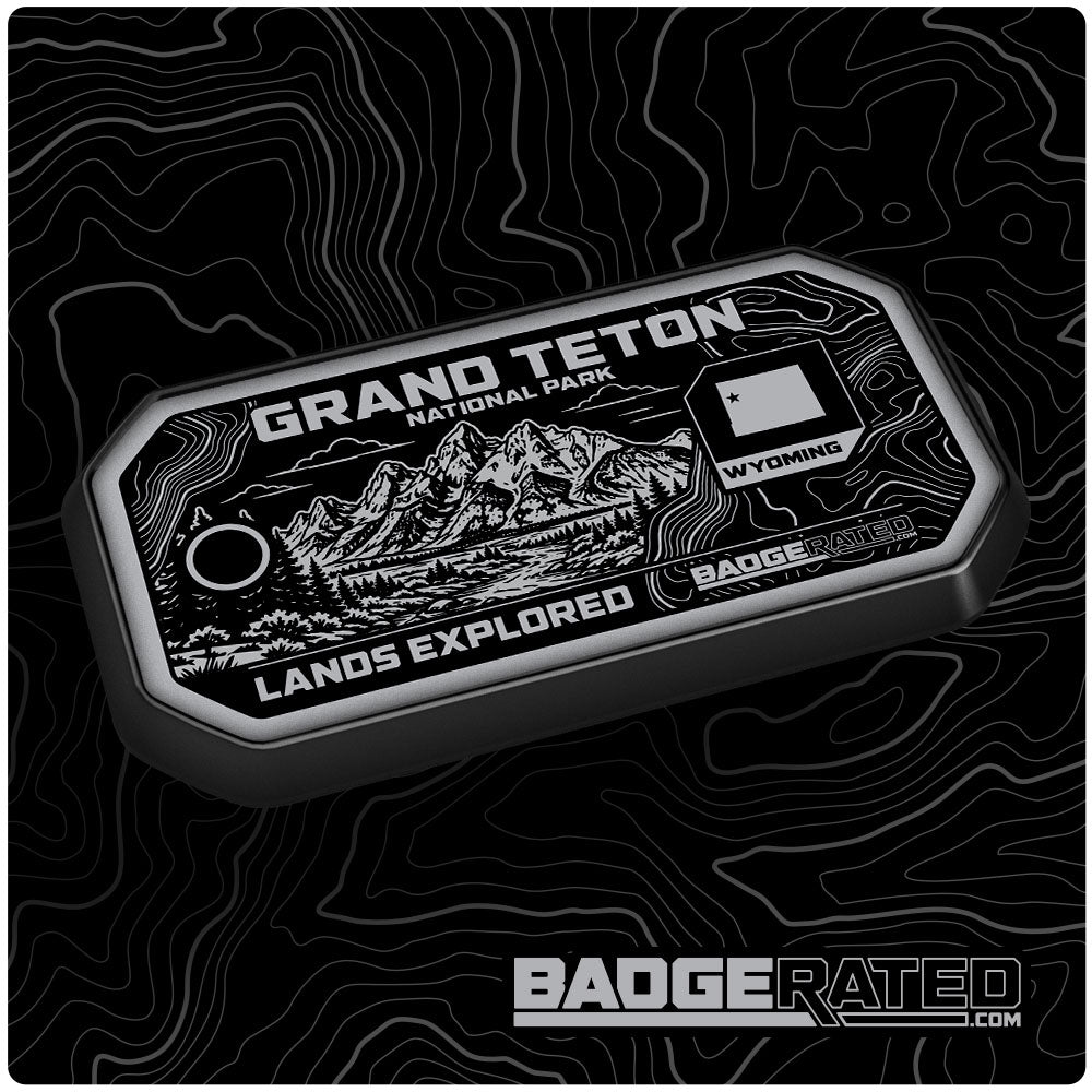 Grand Teton National Park Lands Badge (Wyoming)