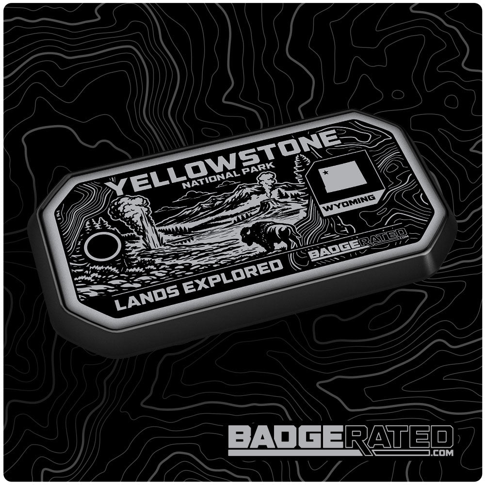 Yellowstone National Park Lands Badge (Wyoming)