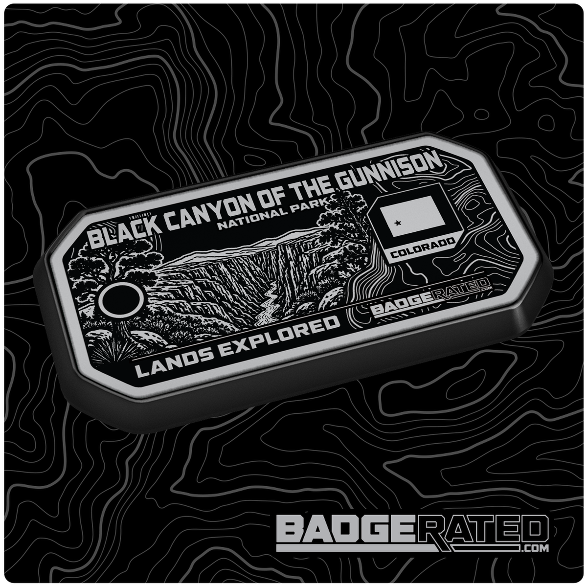 Black Canyon of the Gunnison National Park Lands Badge (Colorado)