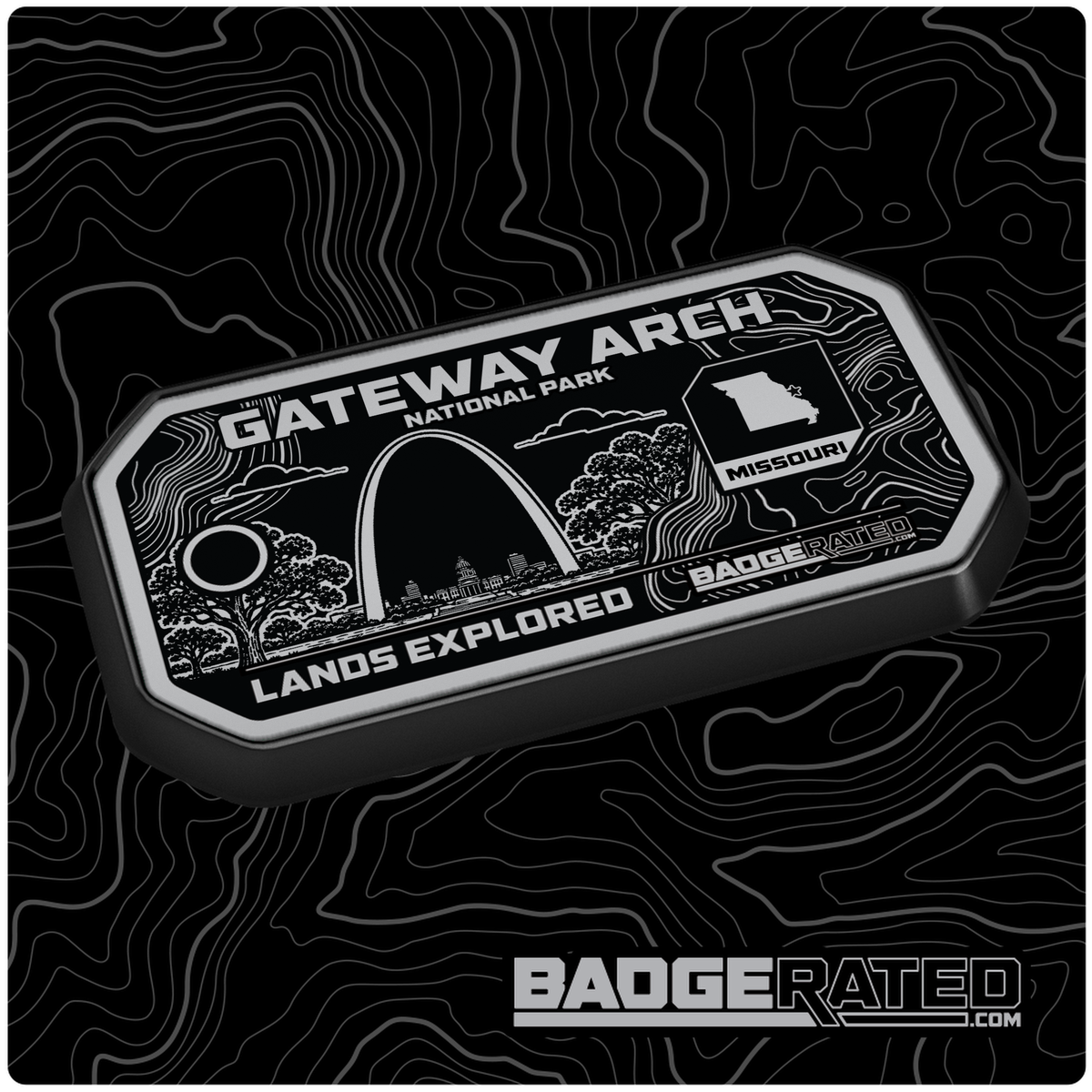 Gateway Arch National Park Lands Badge (Missouri)