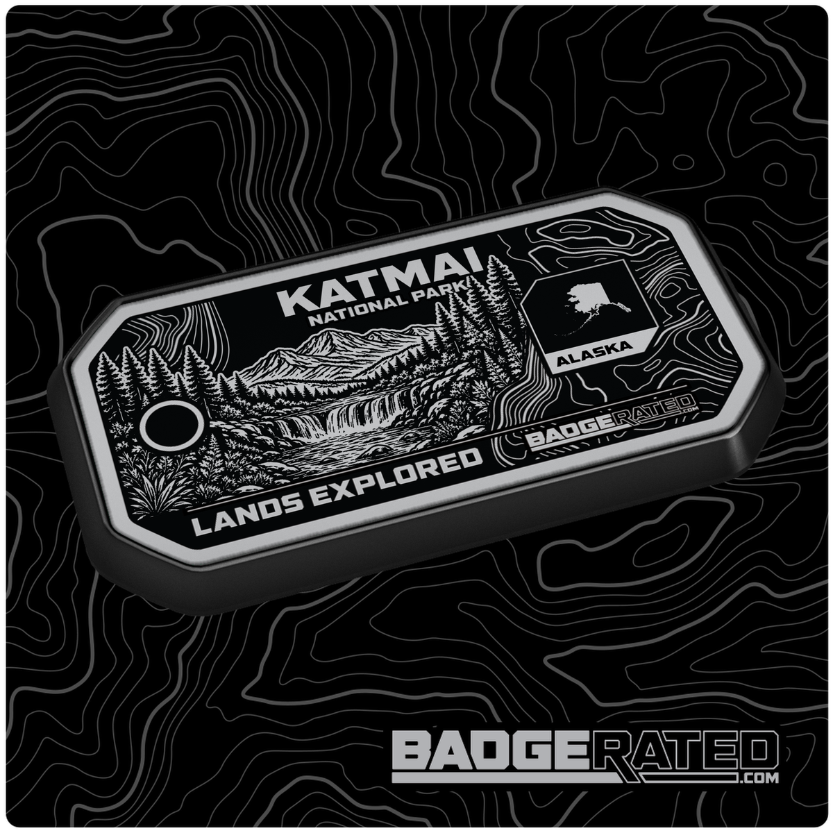 Katmai National Park Lands Badge (Alaska)