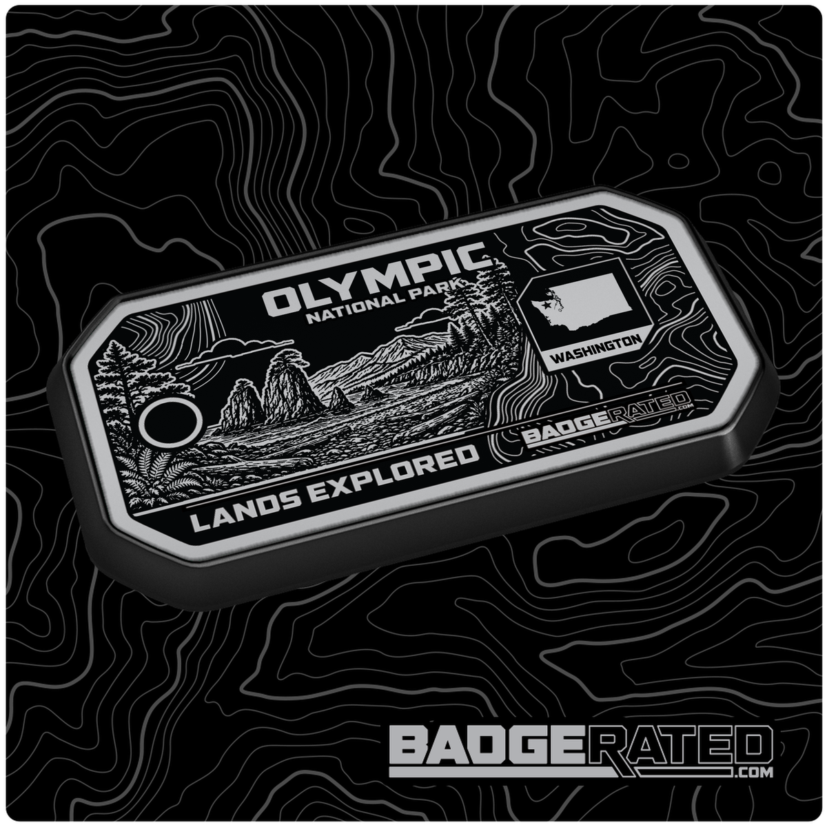 Olympic National Park Lands Badge (Washington)