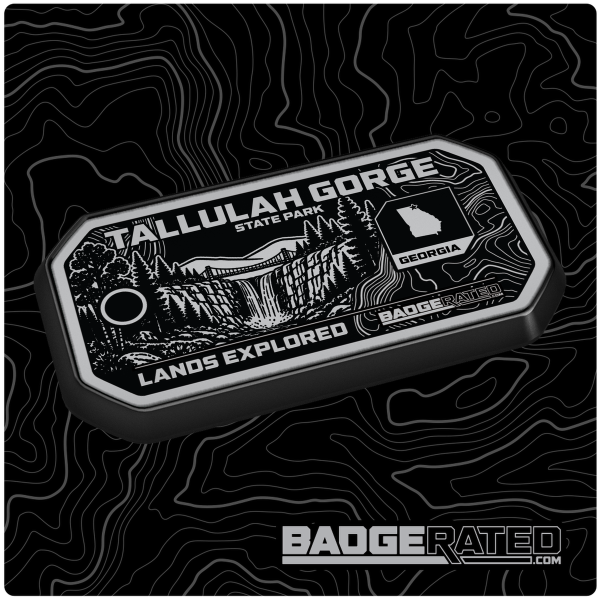 Tallulah Gorge State Park Lands Badge (Georgia)