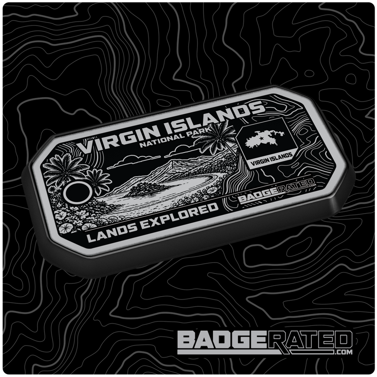 Virgin Islands National Park Lands Badge (U.S. Virgin Islands)