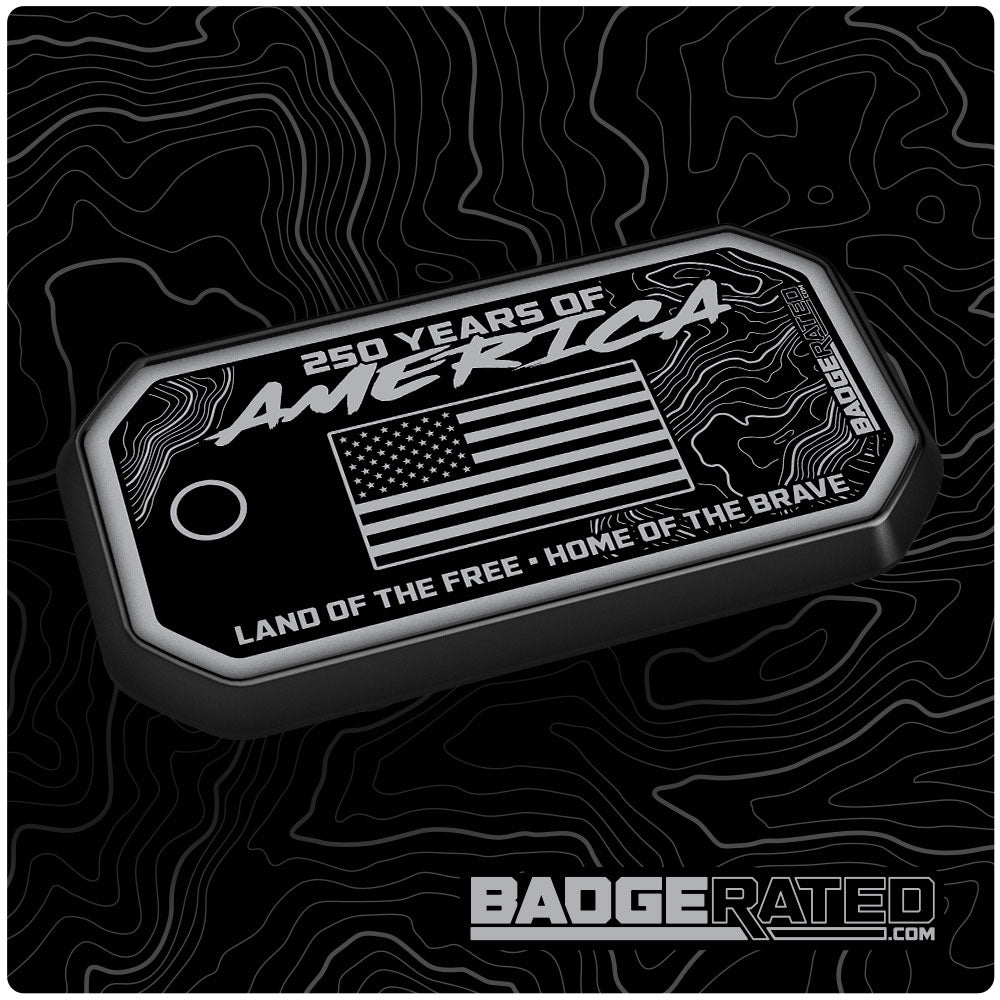250 Years of America - American Flag Trail Badge