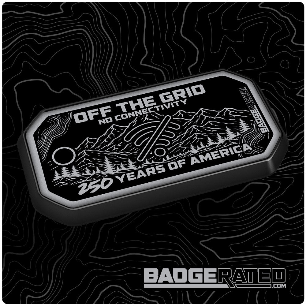 Off The Grid - No Connectivity Trail Badge