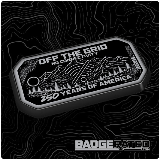 Off The Grid - No Connectivity Trail Badge