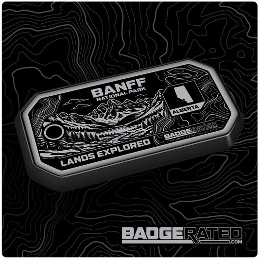 Banff National Park Lands Badge (Alberta, Canada)