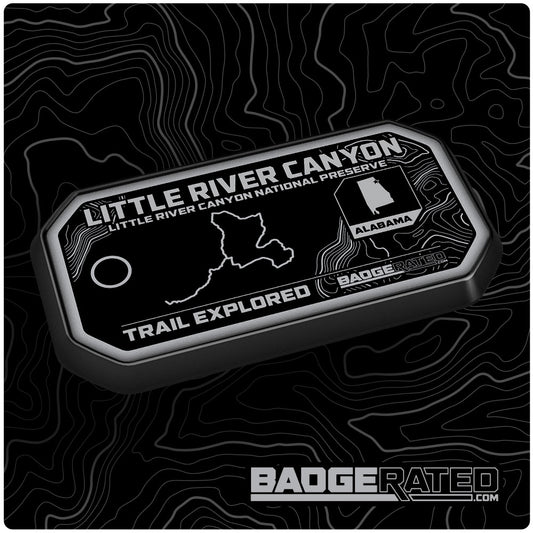 Little River Canyon Trail Badge (Little River Canyon National Preserve, AL)
