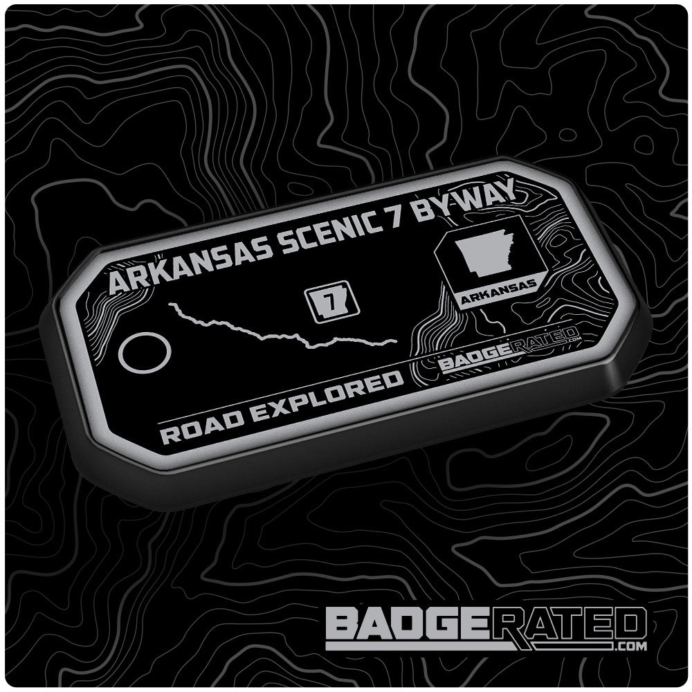 Arkansas Scenic 7 Byway Road Badge (Arkansas)