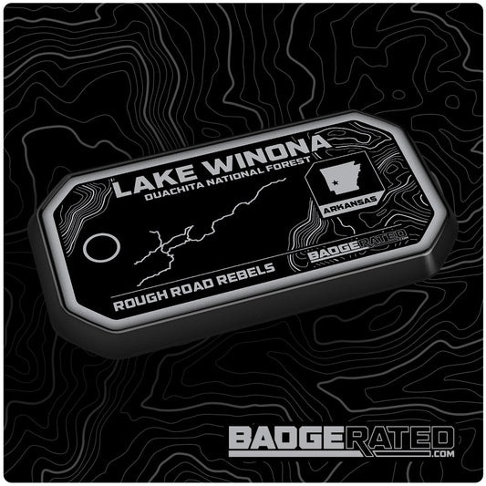 Lake Winona Trail Badge - Rough Road Rebels (Ouachita Nat'l Forest, AR)