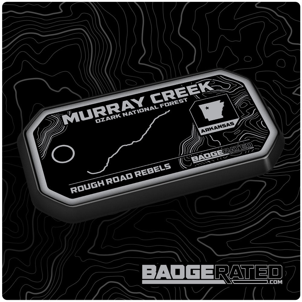 Murray Creek Trail Badge - Rough Road Rebels (Ozark Nat'l Forest, AR)