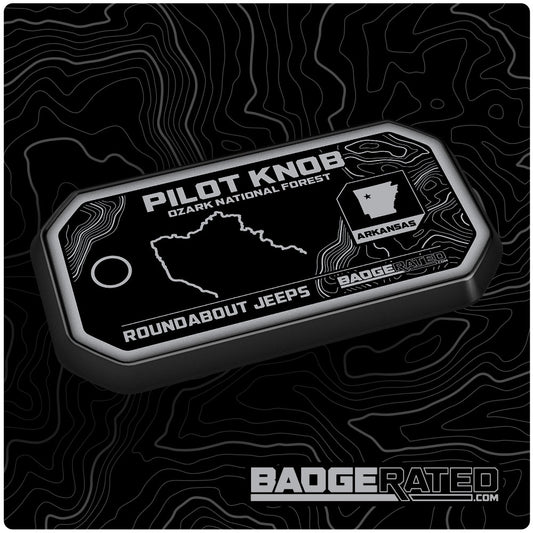 Pilot Knob Trail Badge - Roundabout Jps (Ozark Nat'l Forest, AR)
