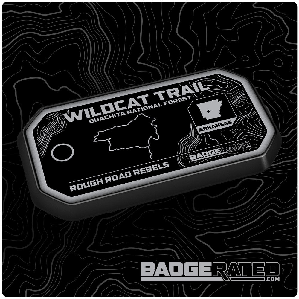 Wildcat Trail Badge - Rough Road Rebels (Ouachita Nat'l Forest, AR)