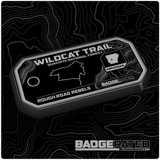 Wildcat Trail Badge - Rough Road Rebels (Ouachita Nat'l Forest, AR)