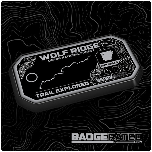 Wolf Ridge Trail Badge (Ozark National Forest, AR)