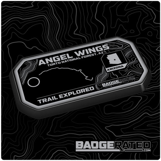 Angel Wings Trail Badge (Tonto National Forest, AZ)