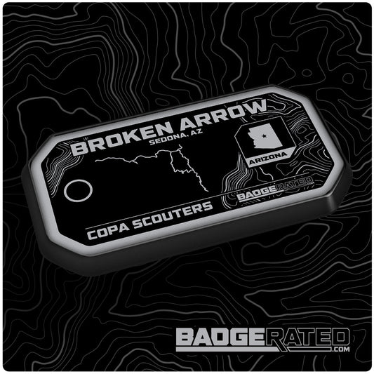 Broken Arrow Trail Badge (Sedona, AZ / COPA Scouters)
