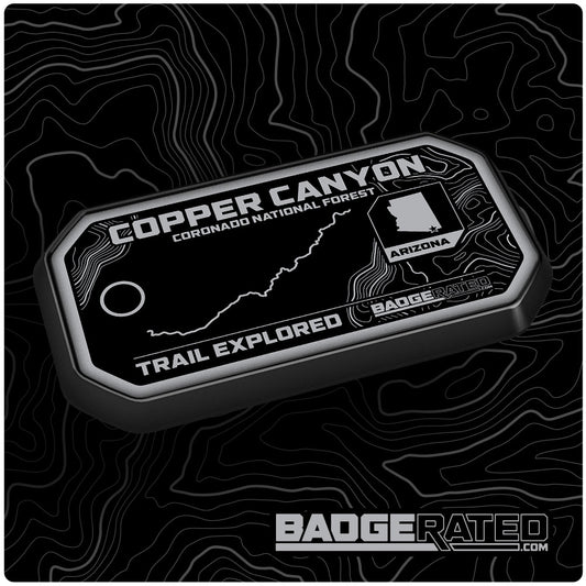 Copper Canyon Trail Badge (Coronado National Forest, AZ)