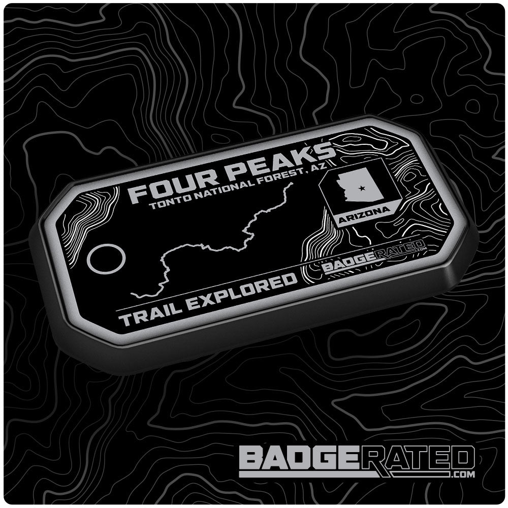 Four Peaks Trail Badge (Tonto National Forest, AZ)