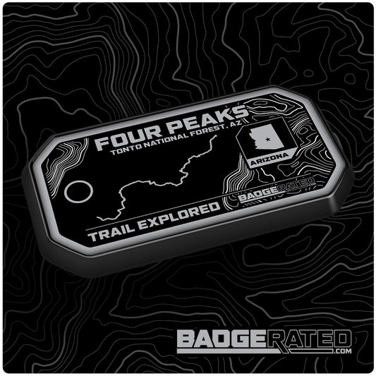Four Peaks Trail Badge (Tonto National Forest, AZ)