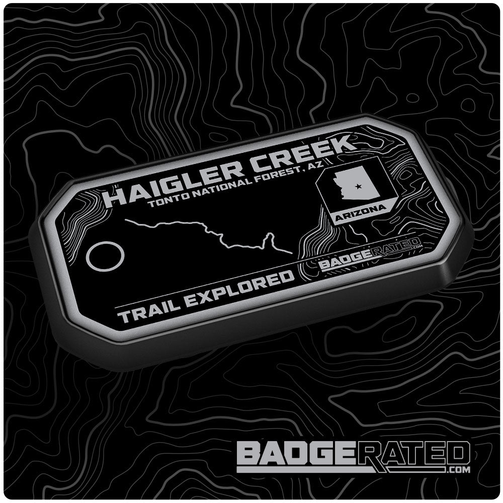 Haigler Creek Trail Badge (Tonto National Forest, CO)