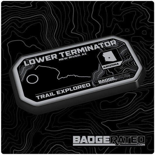 Lower Terminator Trail Badge (New River, AZ)