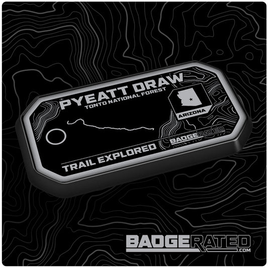 Pyeatt Draw Trail Badge (Tonto National Forest, AZ)