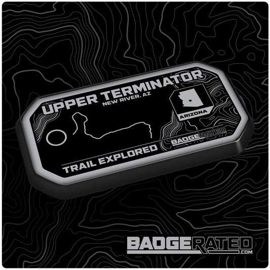 Upper Terminator Trail Badge (New River, AZ)