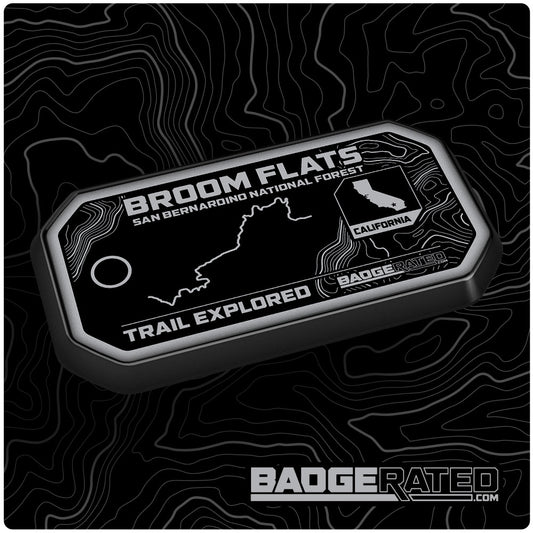 Broom Flats Trail Badge (San Bernardino National Forest, CA)