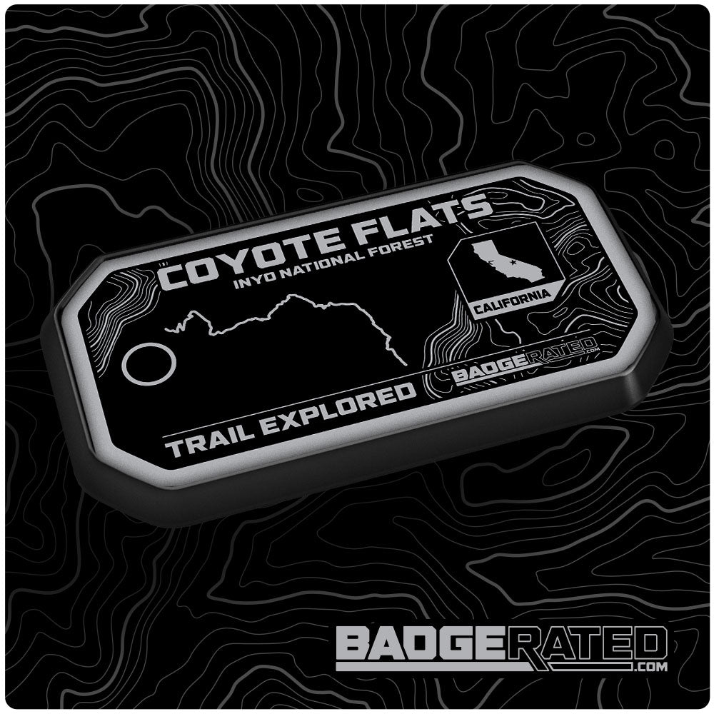 Coyote Flats Trail Badge (Inyo National Forest, CA)