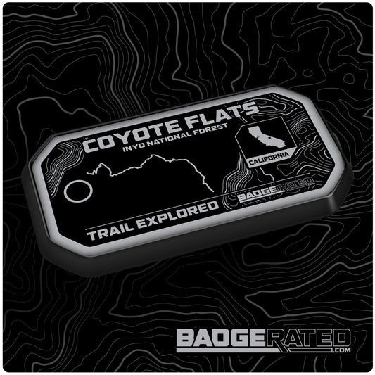 Coyote Flats Trail Badge (Inyo National Forest, CA)