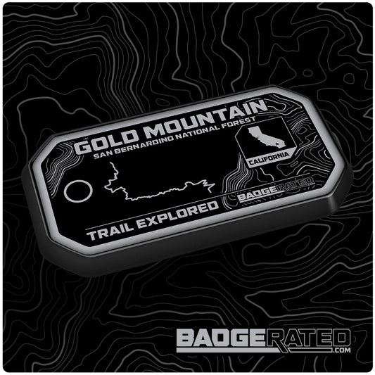 Gold Mountain Trail Badge (San Bernardino National Forest, CA)