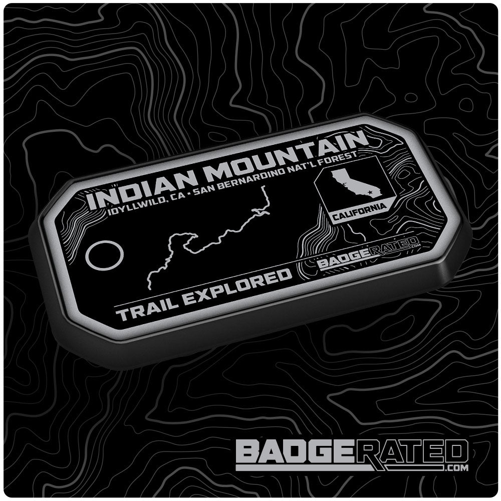 Indian Mountain Trail Badge (Idyllwild - San Bernardino National Forest, CA)
