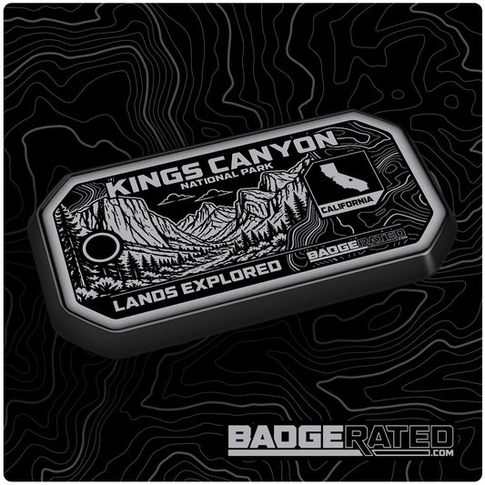 Kings Canyon National Park Lands Badge (California)