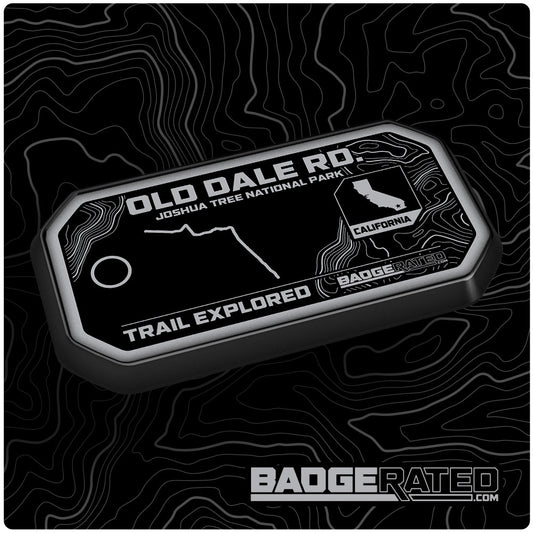 Old Dale Road Trail Badge (Joshua Tree National Park, CA)