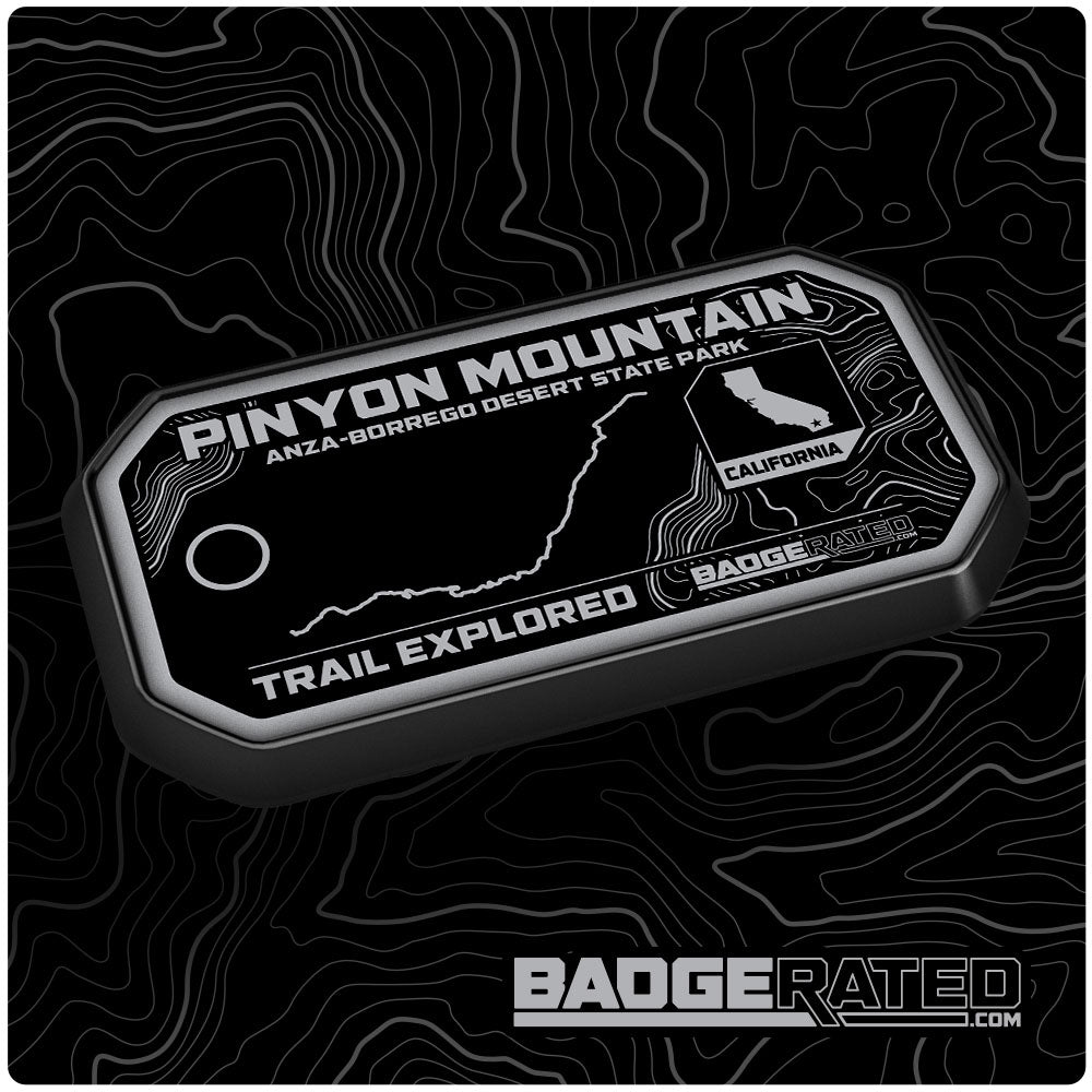 Pinyon Mountain Trail Badge (Anza Borrego Desert State Park, CA)